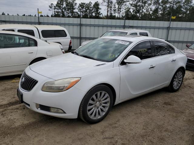 2G4GS5EK4C9209425 - 2012 BUICK REGAL PREMIUM WHITE photo 1