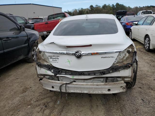 2G4GS5EK4C9209425 - 2012 BUICK REGAL PREMIUM WHITE photo 6