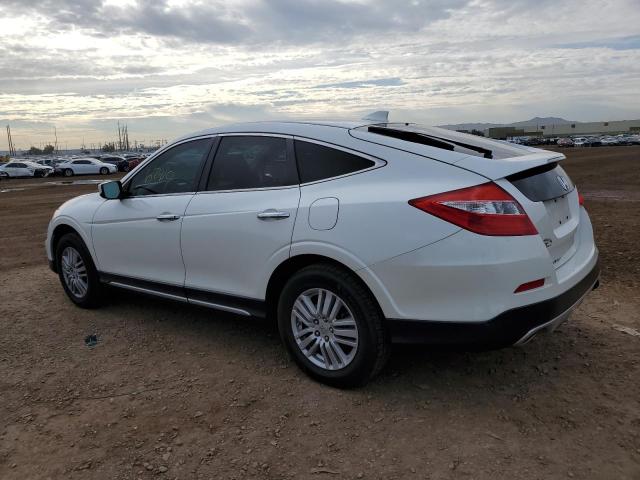 5J6TF3H59EL000009 - 2014 HONDA CROSSTOUR EXL WHITE photo 2