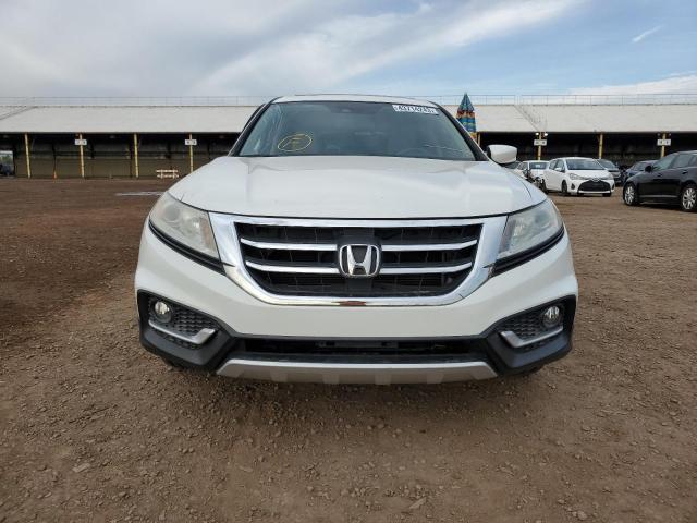 5J6TF3H59EL000009 - 2014 HONDA CROSSTOUR EXL WHITE photo 5