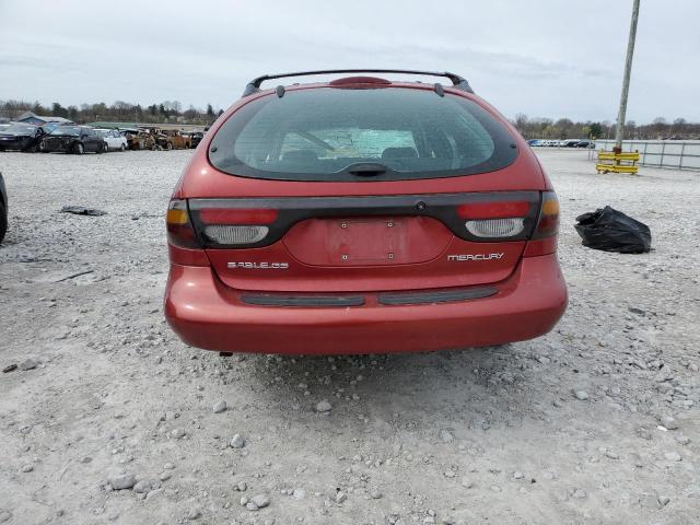 1MELM55U9VA605399 - 1997 MERCURY SABLE GS RED photo 6