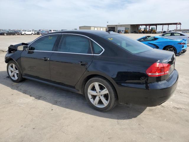 1VWBS7A36EC115788 - 2014 VOLKSWAGEN PASSAT SE BLACK photo 2