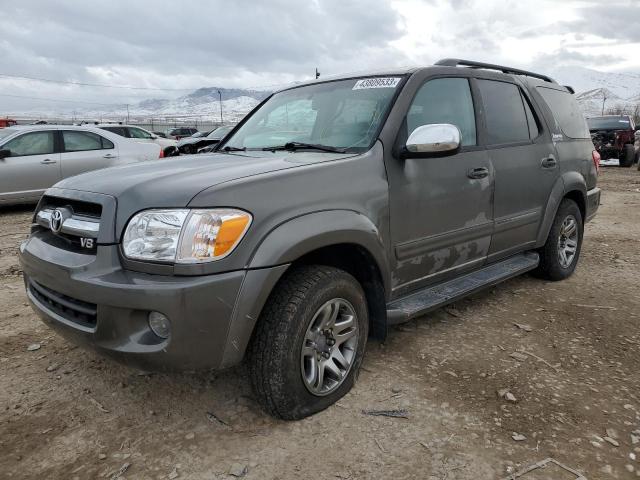 5TDBT48A17S285982 - 2007 TOYOTA SEQUOIA LIMITED BLACK photo 1