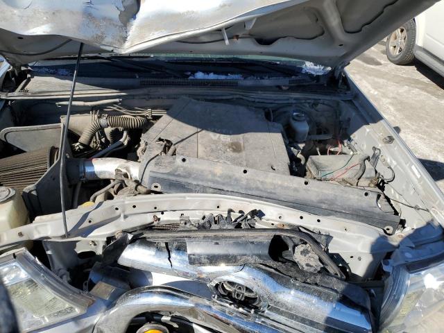 5TEUU42N06Z154903 - 2006 TOYOTA TACOMA ACCESS CAB SILVER photo 11