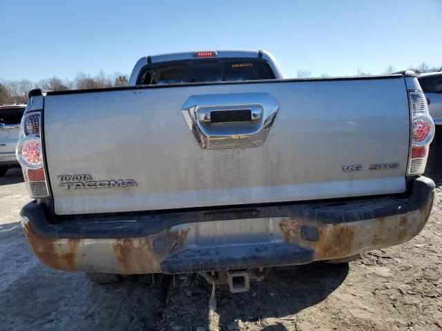 5TEUU42N06Z154903 - 2006 TOYOTA TACOMA ACCESS CAB SILVER photo 6