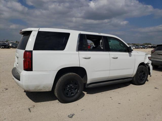 1GNLCDEC1KR283304 - 2019 CHEVROLET TAHOE POLICE WHITE photo 3