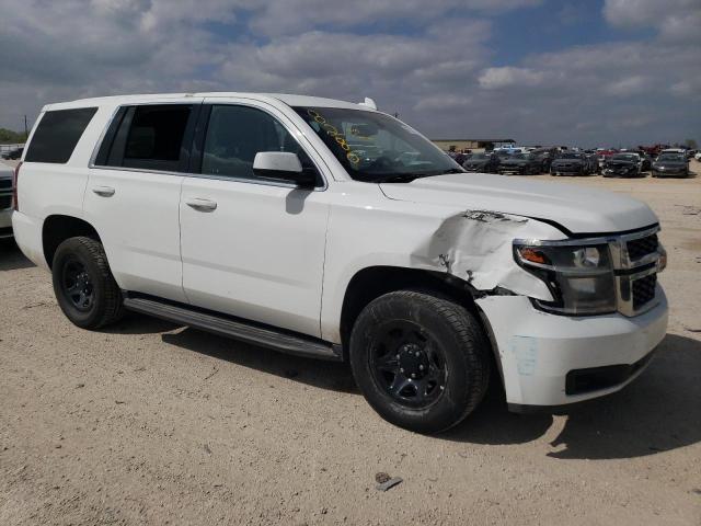 1GNLCDEC1KR283304 - 2019 CHEVROLET TAHOE POLICE WHITE photo 4