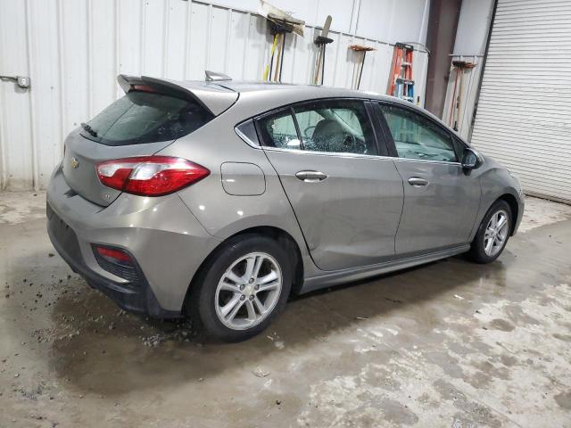 3G1BE6SM1HS535557 - 2017 CHEVROLET CRUZE LT GRAY photo 3