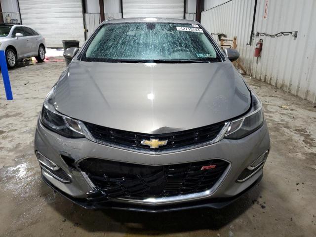 3G1BE6SM1HS535557 - 2017 CHEVROLET CRUZE LT GRAY photo 5