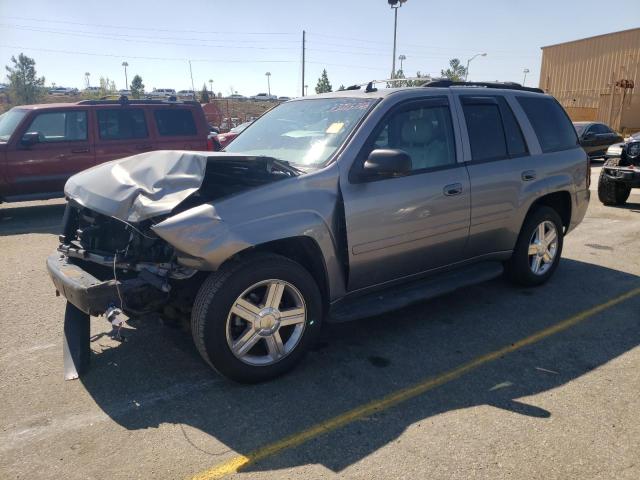 1GNDS13S182237943 - 2008 CHEVROLET TRAILBLAZE LS SILVER photo 1