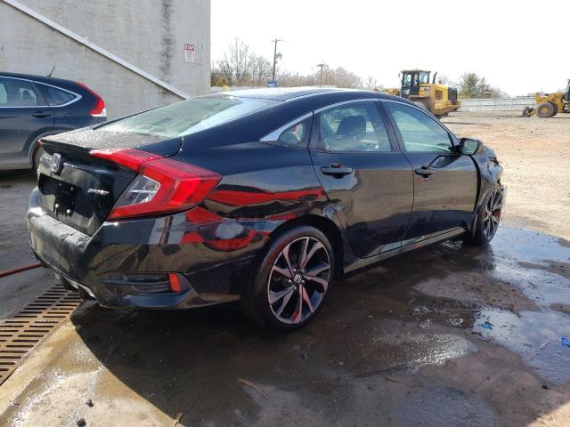 2HGFC2F89LH511492 - 2020 HONDA CIVIC SPORT 黑色 照片 3