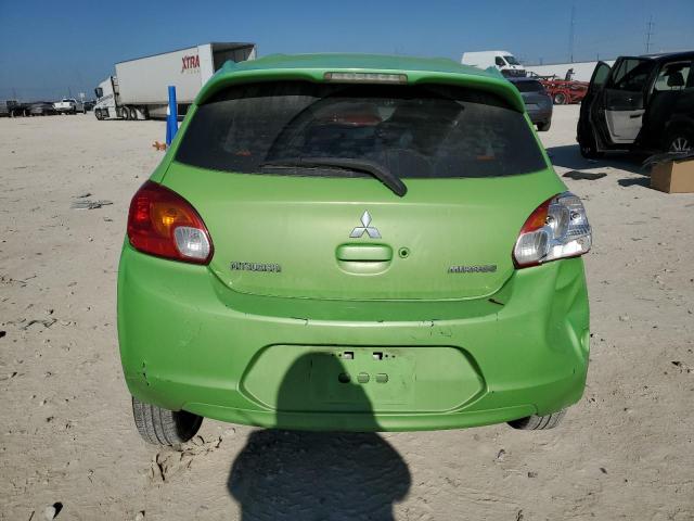 ML32A4HJXEH025722 - 2014 MITSUBISHI MIRAGE ES GREEN photo 6