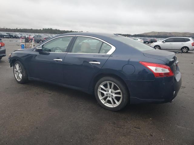 1N4AA5AP1AC801133 - 2010 NISSAN MAXIMA S BLUE photo 2