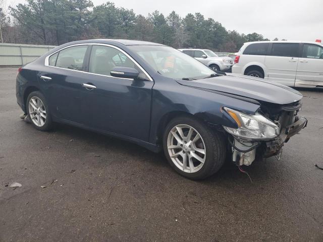 1N4AA5AP1AC801133 - 2010 NISSAN MAXIMA S BLUE photo 4