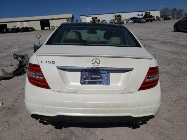 WDDGF5HBXEA915381 - 2014 MERCEDES-BENZ C 350 WHITE photo 6