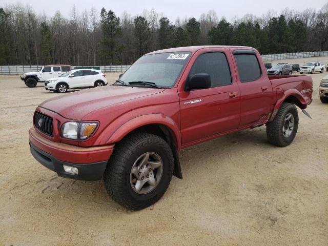 5TEGN92N44Z402980 - 2004 TOYOTA TACOMA DOUBLE CAB PRERUNNER RED photo 1