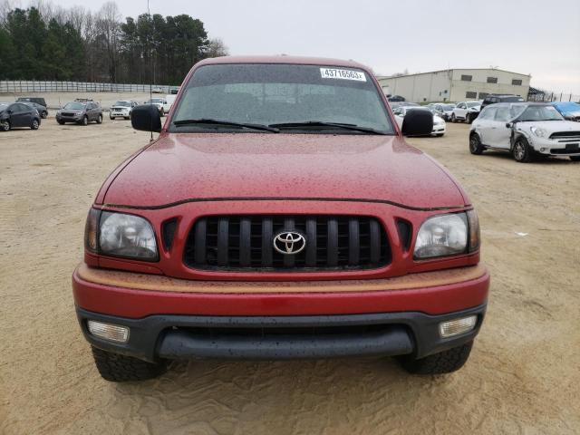 5TEGN92N44Z402980 - 2004 TOYOTA TACOMA DOUBLE CAB PRERUNNER RED photo 5