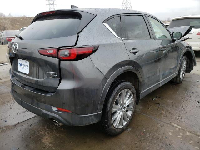 JM3KFBXY8P0107877 - 2023 MAZDA CX-5 SIGNATURE GRAY photo 3