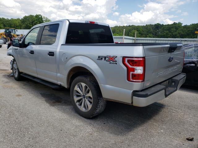 1FTEW1EP0JFC77701 - 2018 FORD F150 SUPERCREW SILVER photo 3