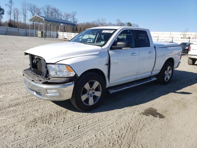 1D7RB1GT3AS248939 - 2010 DODGE RAM 1500 WHITE photo 1