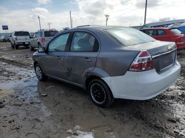 KL1TD56637B113988 - 2007 CHEVROLET AVEO BASE İki rəngli foto 2