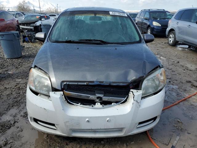KL1TD56637B113988 - 2007 CHEVROLET AVEO BASE İki rəngli foto 5