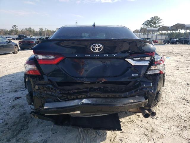 4T1G11AK9RU883454 - 2024 TOYOTA CAMRY SE NIGHT SHADE BLACK photo 6