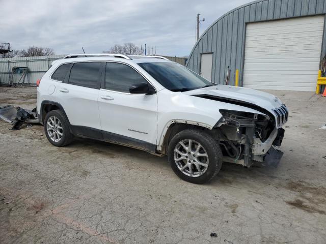 1C4PJLCB4EW249318 - 2014 JEEP CHEROKEE LATITUDE WHITE photo 4