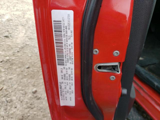 1C6RD6FT1CS297862 - 2012 DODGE RAM 1500 ST RED photo 12