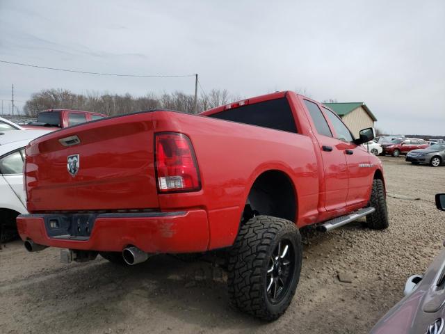 1C6RD6FT1CS297862 - 2012 DODGE RAM 1500 ST RED photo 3