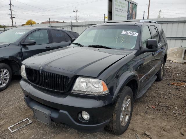 5LMEU88H55ZJ16762 - 2005 LINCOLN AVIATOR BLACK photo 2