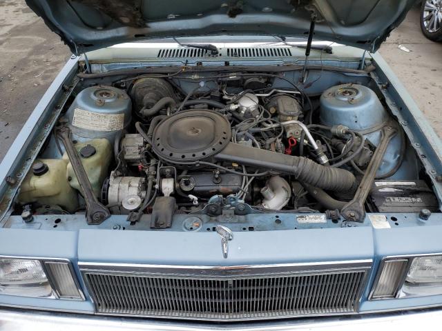 1G4XC69X9FW400732 - 1985 BUICK SKYLARK X-BODY LIMITED BLUE photo 11