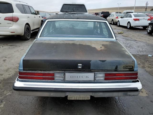 1G4XC69X9FW400732 - 1985 BUICK SKYLARK X-BODY LIMITED BLUE photo 6