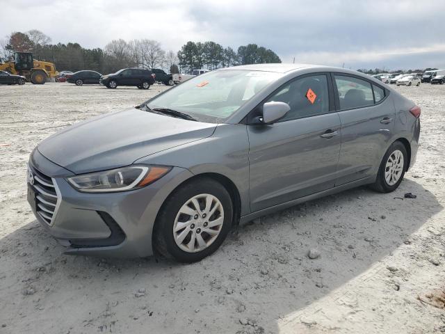 KMHD74LF0HU071848 - 2017 HYUNDAI ELANTRA SE GRAY photo 1