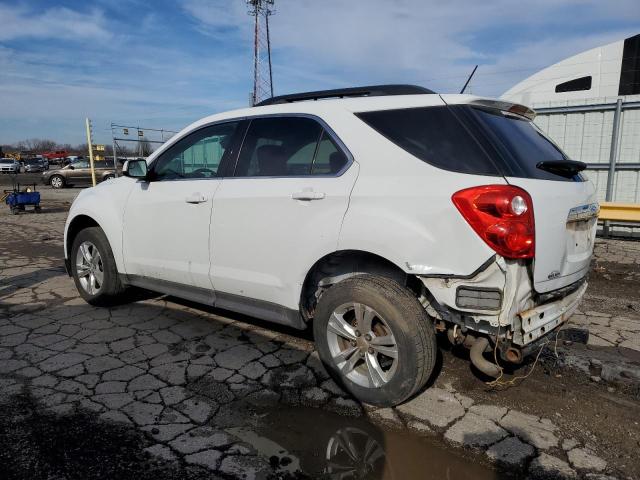 1GNALBEK6EZ127461 - 2014 CHEVROLET EQUINOX LT WHITE photo 2