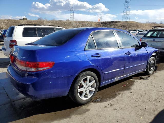 1HGCM55113A130725 - 2003 HONDA ACCORD DX BLUE photo 3