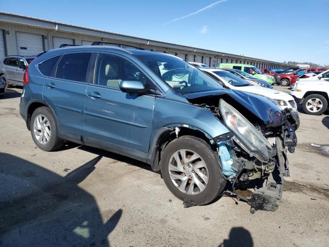 5J6RM4H72FL034317 - 2015 HONDA CR-V EXL BLUE photo 4