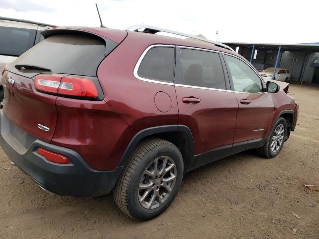 1C4PJMLX0JD613175 - 2018 JEEP CHEROKEE LATITUDE PLUS BURGUNDY photo 3