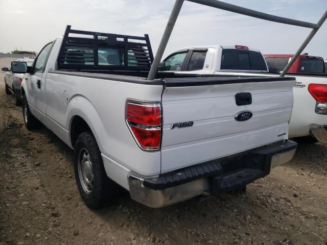 1FTNF1CF0EKD47415 - 2014 FORD F150 WHITE photo 2