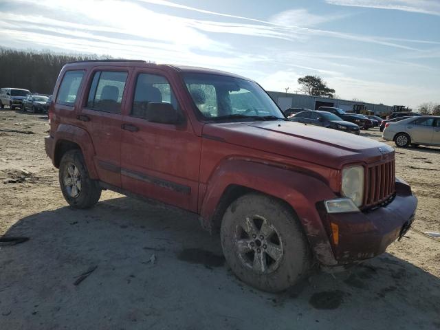 1J4PN2GK0AW149116 - 2010 JEEP LIBERTY SPORT RED photo 4