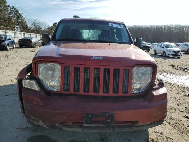 1J4PN2GK0AW149116 - 2010 JEEP LIBERTY SPORT RED photo 5