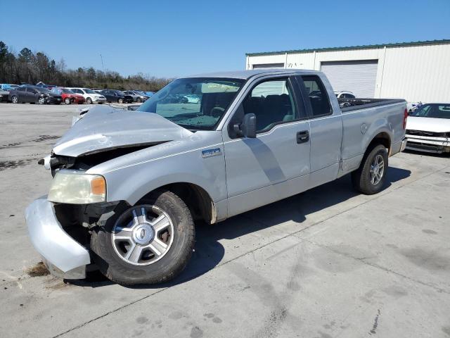 1FTRX12W57KC18086 - 2007 FORD F150 银色 照片 1