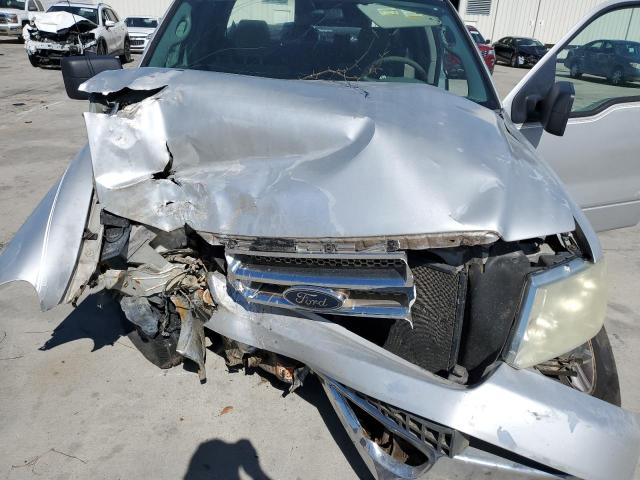 1FTRX12W57KC18086 - 2007 FORD F150 银色 照片 11