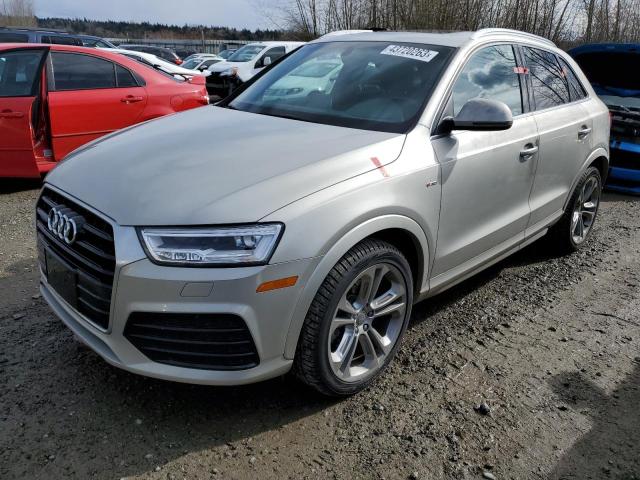 WA1JCCFS6JR011646 - 2018 AUDI Q3 PREMIUM PLUS SILVER photo 1