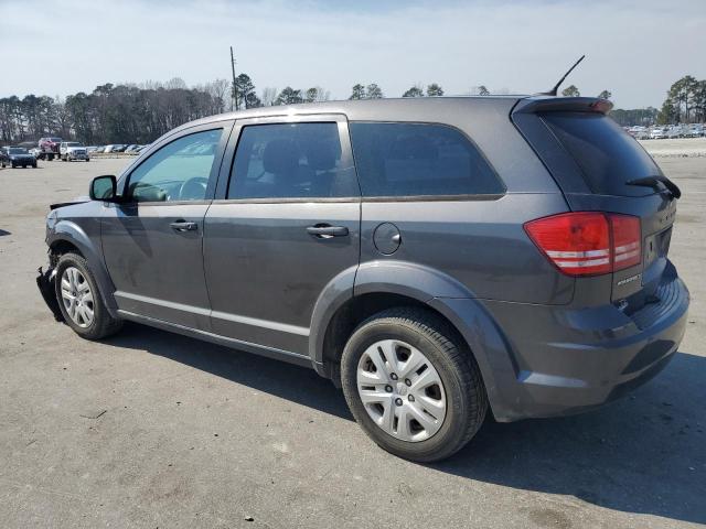 3C4PDCAB3ET217976 - 2014 DODGE JOURNEY SE GRAY photo 2