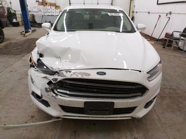 3FA6P0K99ER130258 - 2014 FORD FUSION TITANIUM WHITE photo 5