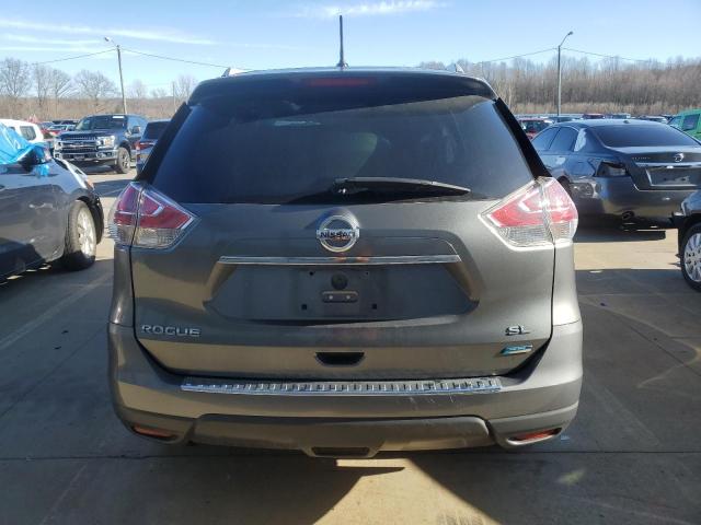 5N1AT2MT8EC791035 - 2014 NISSAN ROGUE S GRAY photo 6