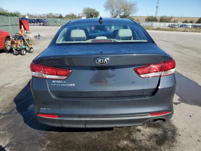 5XXGT4L33GG077781 - 2016 KIA OPTIMA LX CHARCOAL photo 6