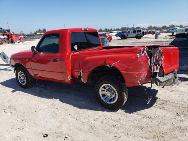 1FTYR10C7XPB27855 - 1999 FORD RANGER RED photo 2