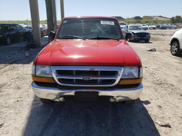 1FTYR10C7XPB27855 - 1999 FORD RANGER RED photo 5